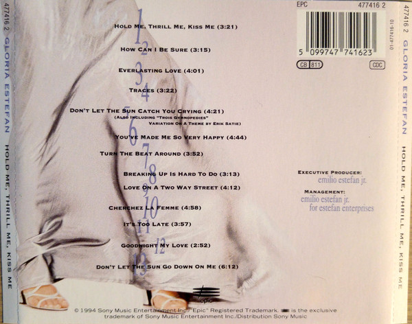 Gloria Estefan – Hold Me Thrill Me Kiss Me - Image 2