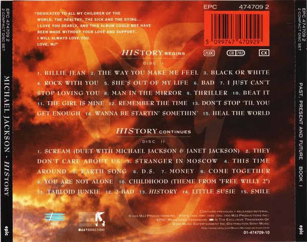 Michael Jackson – History Past, Presents and Future Book I - Image 2