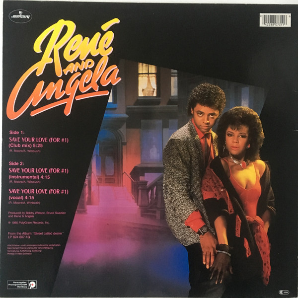 René & Angela – Save Your Love (For #1) (Club Mix) - Image 2
