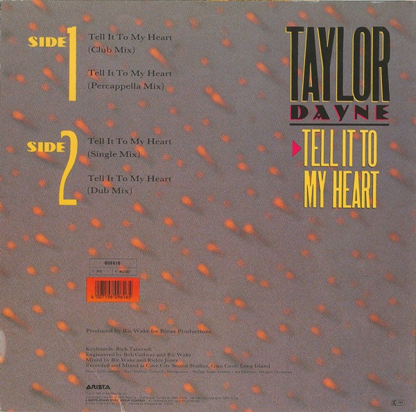 Taylor Dayne – Tell It To My Heart - Image 2