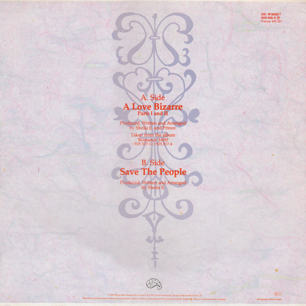 Sheila E. – A Love Bizarre / Save The People - Image 2