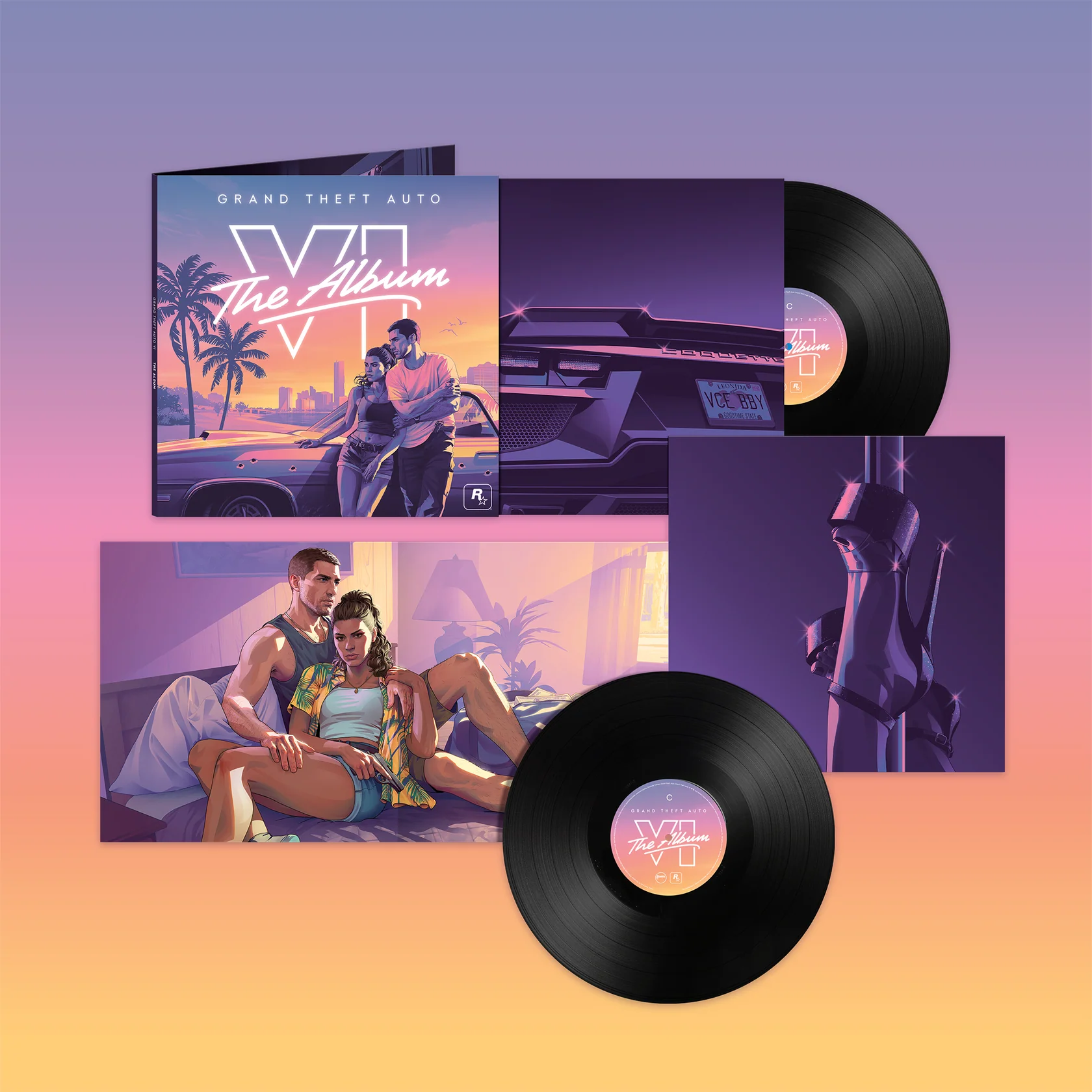 Grand Theft Auto VI (GTA 6) – The Album (2x LP, Standard)